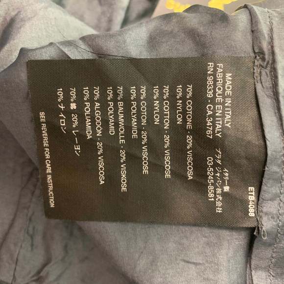 PRADA Black Slate Cotton Blend Pencil Skirt - Picture 5 of 6